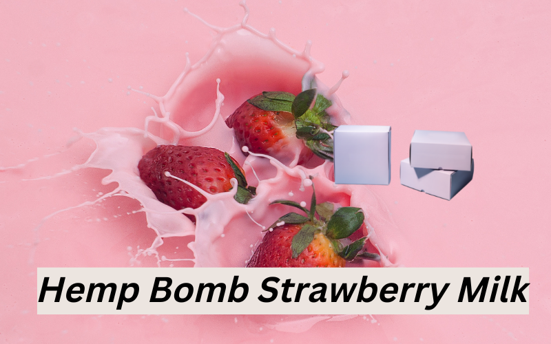 Hemp Bomb Strawberry Milk